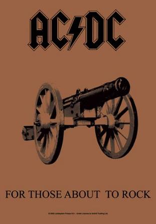 FLAG ACDC - FOR THOSE ABOUT TO ROCK (REF. HFL719)