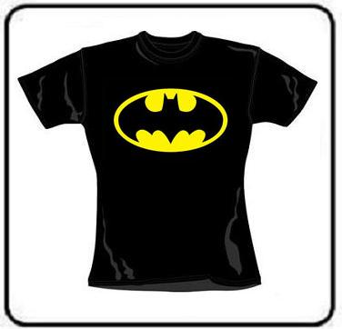 LOGO BATMAN GIRL T SHIRT