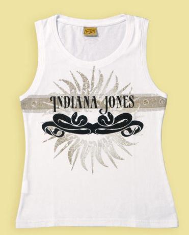 INDIANA JONES FLAME (WHITE) GIRL SHIRT