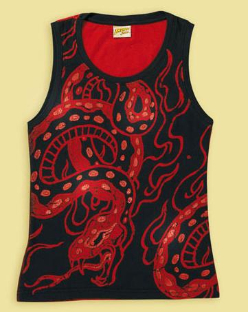 INDIANA JONES SNAKE GIRL SHIRT