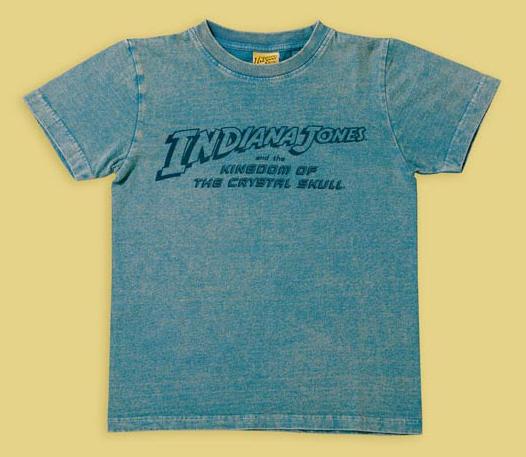INDIANA JONES LOGO BLUE SHIRT