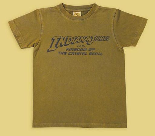 INDIANA JONES LOGO GREEN SHIRT