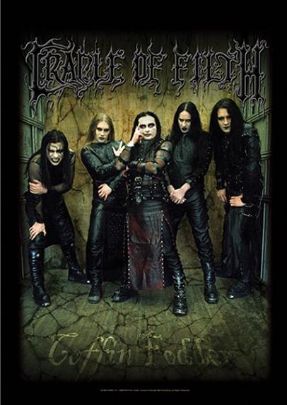 FLAG CRADLE OF FILTH - MERGED POSTER (REF. HFL817)