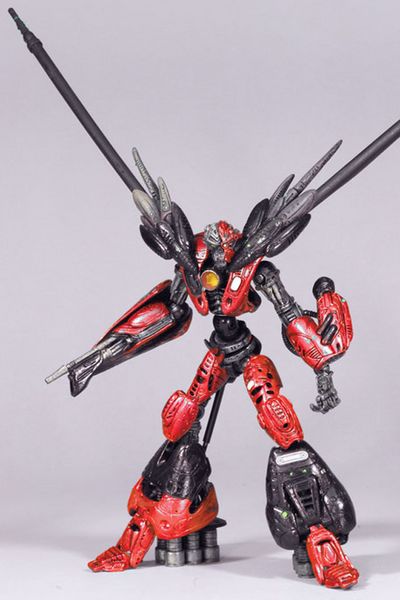 CYBER UNITS FIGURE INFILTRATOR RED