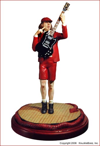 ANGUS YOUNG RESIN STATUE
