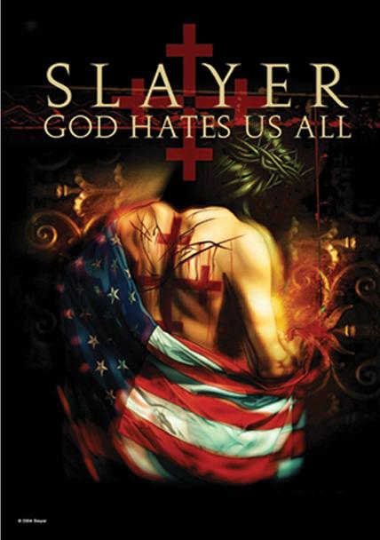 FLAG SLAYER - GOD HATES US ALL (REF. HFL620)