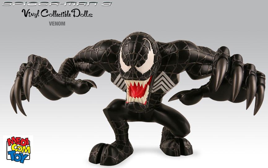 VENOM SPIDERMAN 3 SUPER DEFORMED VINYL FIGURE