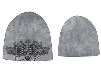 CAPELL ACDC WINGS AND STUDS ON LOGO