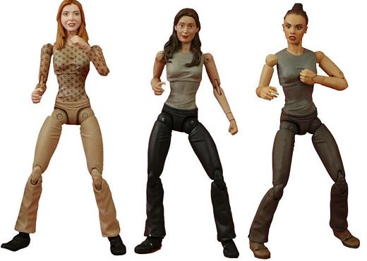 PACK 3 FIGURES (DELUXE ACTION FIGURES ) SERIE 3