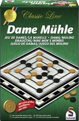JOC DE TAULA JUEGO DEL MOLINO / DAMAS