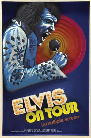 PLACA 3D DE ELVIS ON TOUR