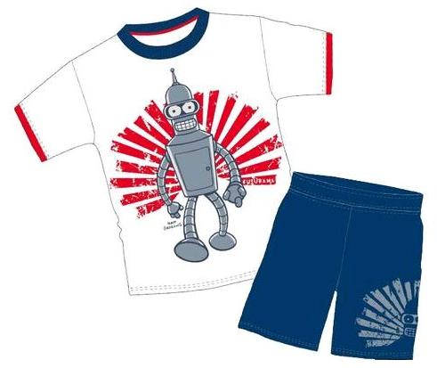 PIJAMA FUTURAMA BENDER (CURT)