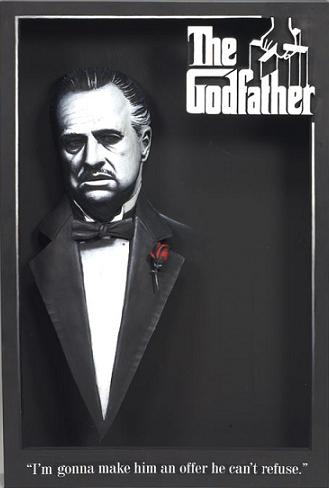 3D PLAQUE THE GODFATHER