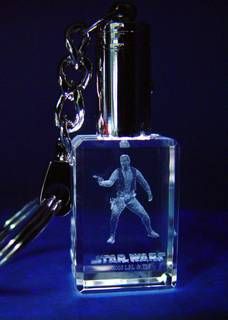 HAN SOLO KEYCHAIN WITH LIGHT