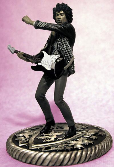 JIMI HENDRIX RESIN STATUE (ROCK ICONZ)