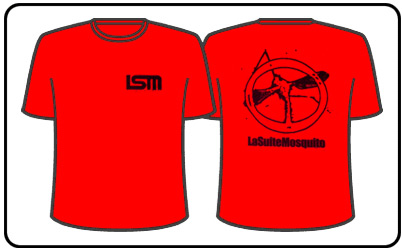 LA SUITE MOSQUITO RED T SHIRT