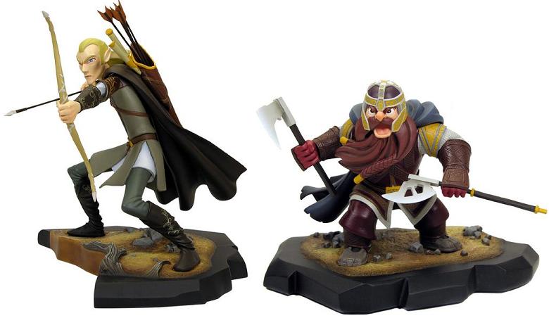 PACK ESTATUAS LEGOLAS/GIMLI (ANIMAQUETTE)