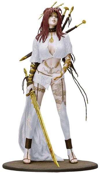 MEDUSA GAZE STATUE -WHITE- (FANTASY FIGURE GALLERY)