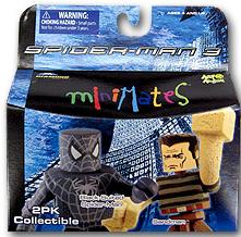 MINIMATES BLACK SPIDER-MAN & SANDMAN FIGURES (SERIE 17)