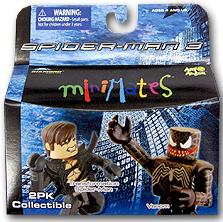 MINIMATES TRANSFORMATION SPIDERMAN & VENOM FIGURES (SERIE 18)