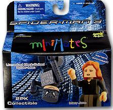 MINIMATES BLACK SUIT SPIDERMAN & MARY JANE FIGURES (SERIE 18)