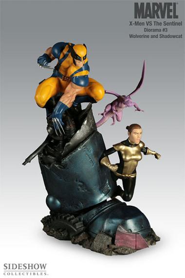 DIORAMA X-MEN vs SENTINEL N  3 - WOLVERINE AND SHADOWCAT