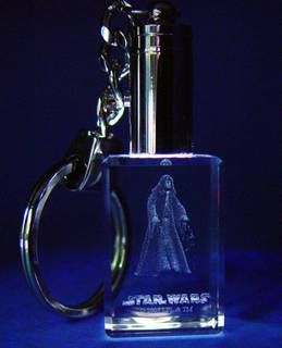 PALPATINE KEYCHAIN WITH LIGHT