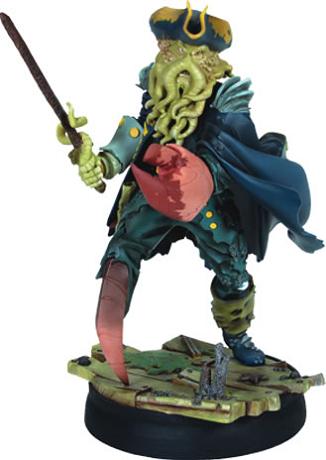 DAVY JONES FIGURE ANIMATED MAQUETTE