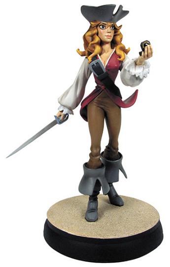 ELISABETH SWANN  FIGURE ANIMATED MAQUETTE