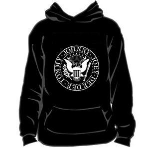 SUDADERA AMB CAPUTXA RAMONES CLASSIC LOGO