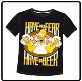 HAVE NO FEAR HAVE A BEER T SHIRT