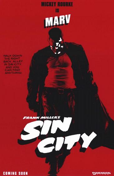 SIN CITY -MARV- POSTER