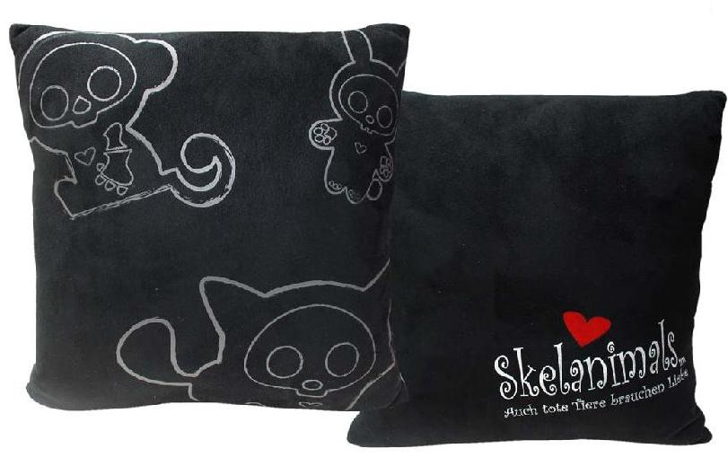 SKELANIMALS SILHOUETTE PILLOW