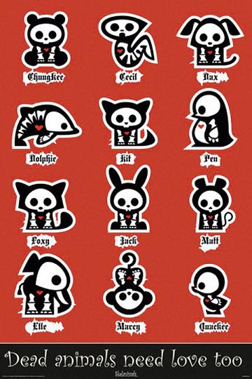 SKELANIMALS POSTER