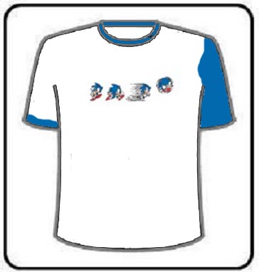 SONIC RUN RUN RUN T SHIRT