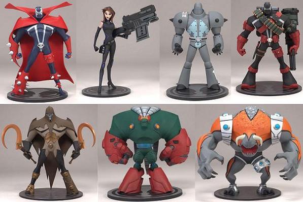 PACK SPAWN 7 FIGURES (SERIE 32) ADVENTURES OF SPAWN SERIE 2