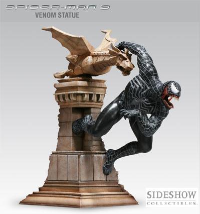 VENOM AND GARGOYLE STATUE (SPIDERMAN 3)