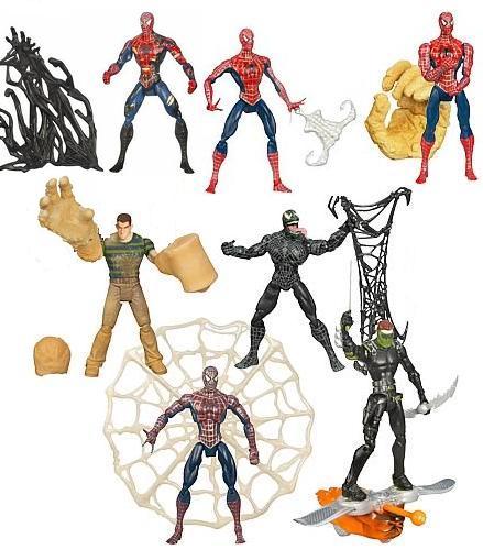 PACK 7 FIGURES (SERIE 3) SPIDERMAN 3