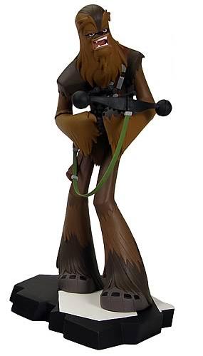 FIGURA DE CHEWBACCA ANIMATED MAQUETTE