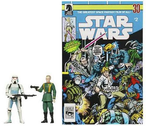 GOVERNOR TARKIN/STORMTROOPER FIGURES 2 (COMIC PACKS)
