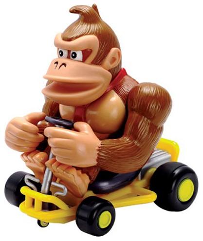 DONKEY KONG WITH RADIO CONTROL KART FIGURE