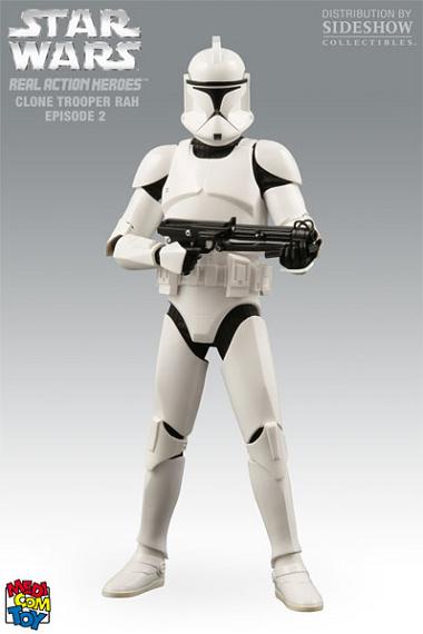 FIGURA CLONE TROOPER: ATTACK OF THE CLONES (RAH)