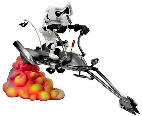 ESTATUA SPEEDERBIKE (KUSTOMZ)