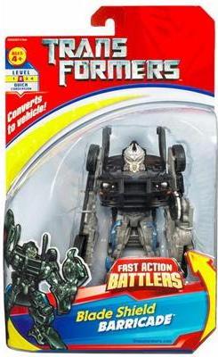BLADE SHIELD FIGURE (BARRICADE - FAST ACTION BATTLERS)