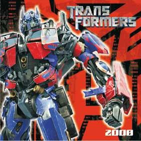 TRANSFORMERS CALENDAR 2008