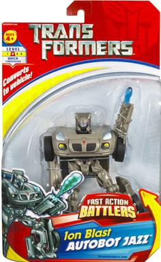 ION BLAST FIGURE (AUTOBOT JAZZ - FAST ACTION BATTLERS)