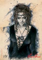 VICTORIA FRANCES - BLACK DRESS FLAG (REF. HFL977)