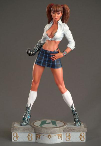 SARA PEZZINI STATUE (SCHOOLGIRL VER.)
