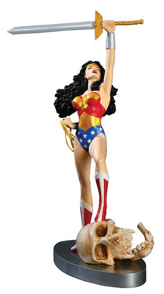 WONDER WOMAN STATUE (JLA COVER TO COVER SERIE)
